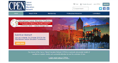Desktop Screenshot of cancerpatienteducation.org